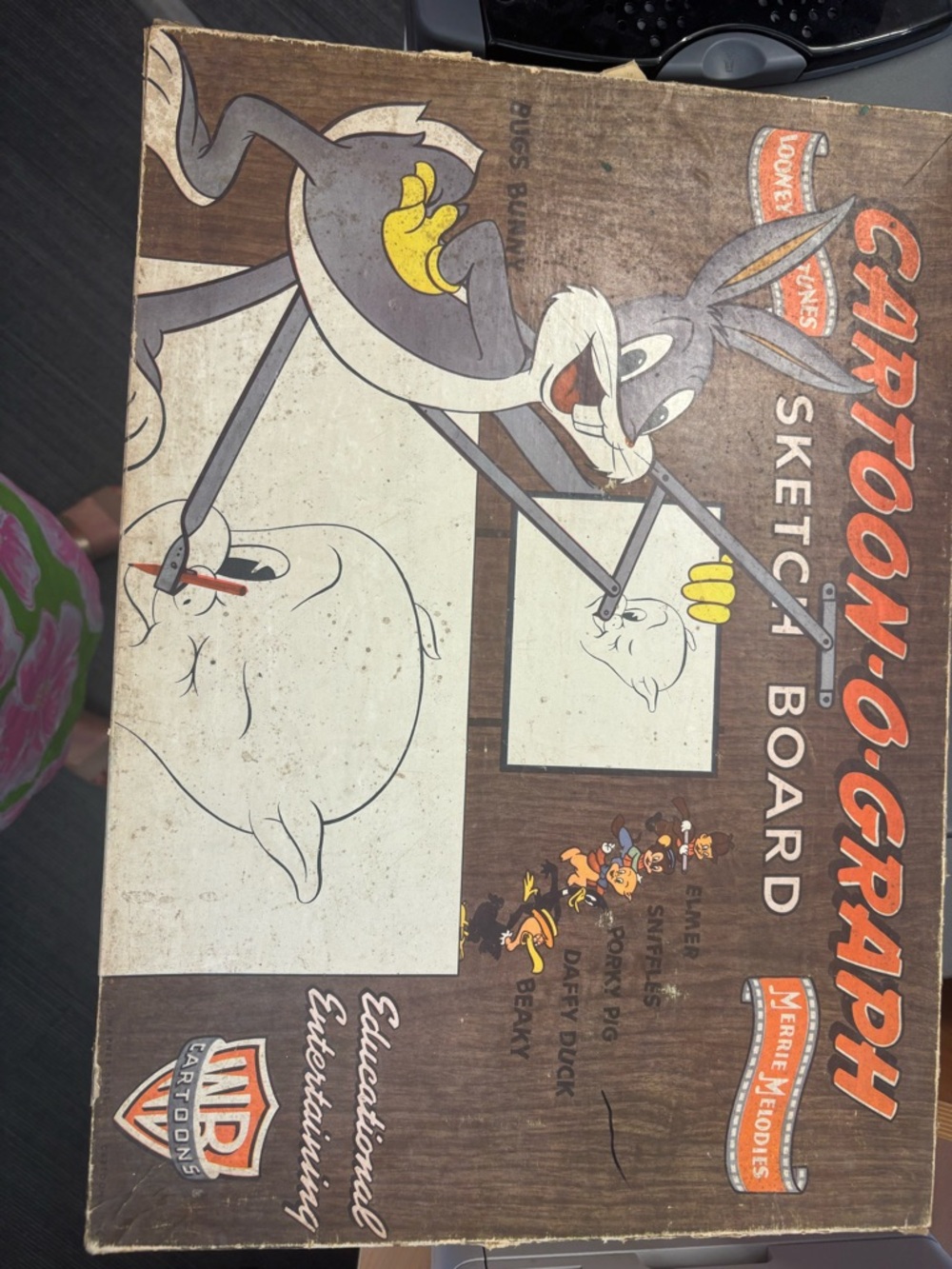 Looney Tunes Cartoon-O-Graph Sketch Board featuring Bugs Bunny